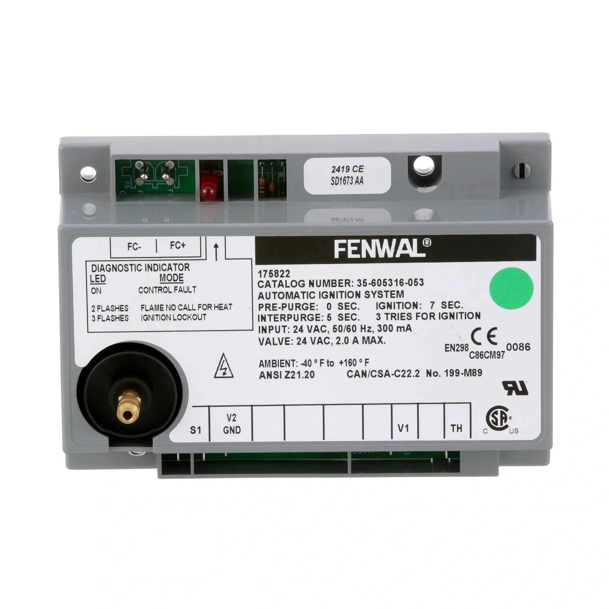 175872 Duke - Durable 24V Ignition Module for LP Gas alternate view 1 175872 Duke - Durable 24V Ignition Module for LP Gas alternate view 1